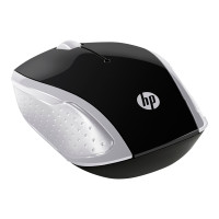 Produktbild för HP 200 - mus - 2.4 GHz - silver