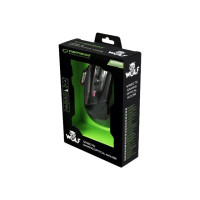 Produktbild för Esperanza MX201 WOLF - mus - USB - röd