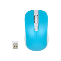 Produktbild för iBOX LORIINI BLUE - mus - 2.4 GHz - blå, vit