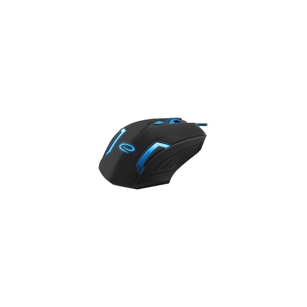 Produktbild för Esperanza MX205 FIGHTER - mus - USB - grön