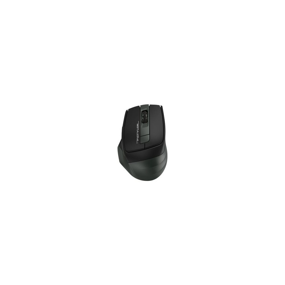Produktbild för A4Tech FSTYLER Collection FB35 - mus - 2.4 GHz, Bluetooth 4.0 - midnattsgrön