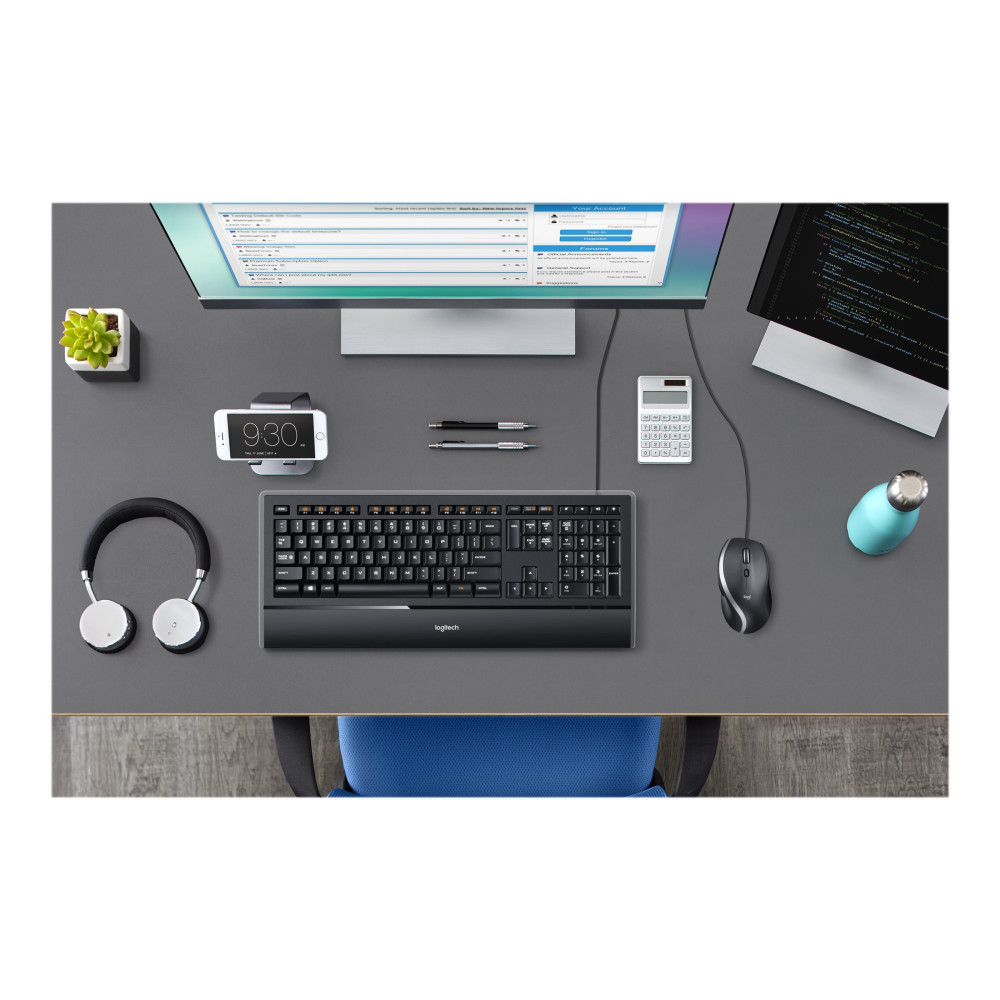 Produktbild för Logitech M500s Advanced Corded Mouse - mus - USB