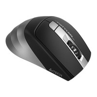 Produktbild för A4Tech FSTYLER Collection FB35 - mus - 2.4 GHz, Bluetooth 4.0 - rökgrå