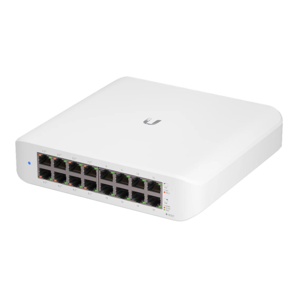 Produktbild för Ubiquiti UniFi Switch Lite USW-Lite-16-POE - switch - 16 portar - Administrerad