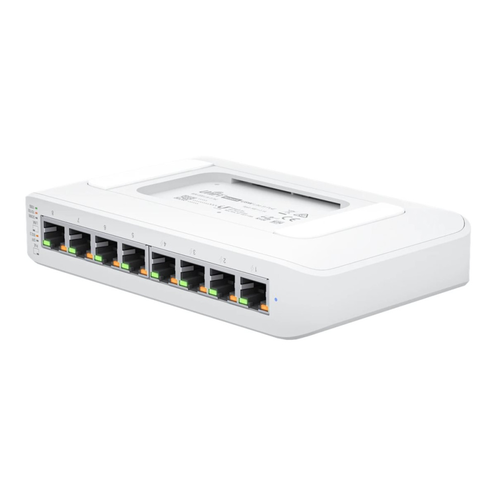 Produktbild för Ubiquiti UniFi Switch Lite USW-Lite-8-POE - switch - 8 portar - Administrerad