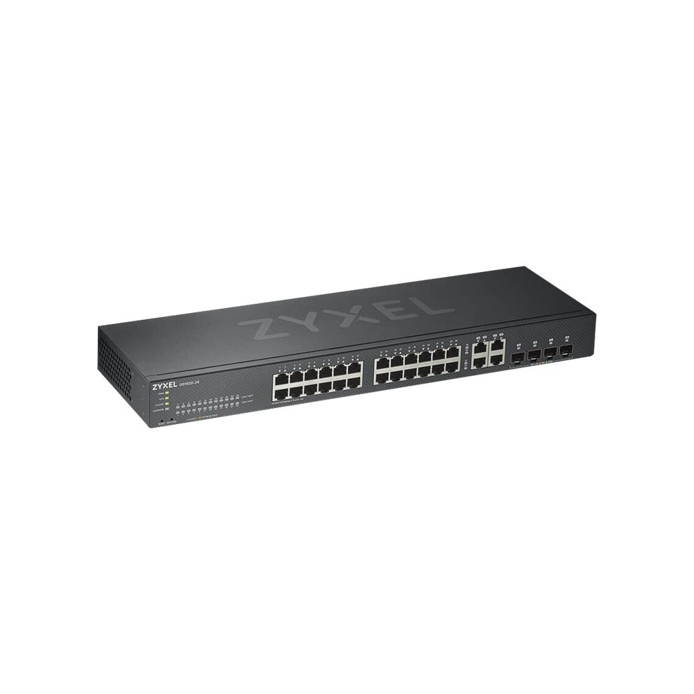 Produktbild för Zyxel GS1920-24v2 - switch - 24 portar - smart - rackmonterbar