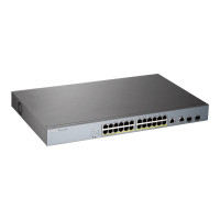 Produktbild för Zyxel GS1350-26HP - switch - 24 portar - smart - rackmonterbar