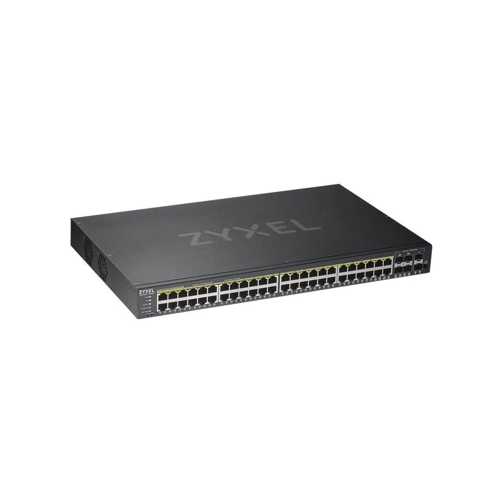 Produktbild för Zyxel GS1920-48HPv2 - switch - 48 portar - smart - rackmonterbar