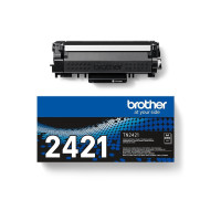 Produktbild för Brother TN2421 - hög kapacitet - original - tonerkassett