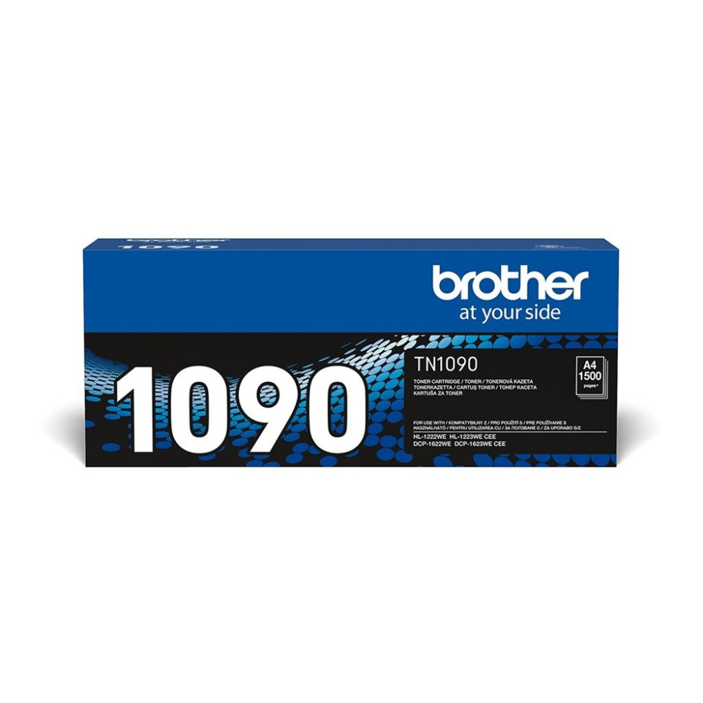 Produktbild för Brother TN1090 - svart - original - tonerkassett