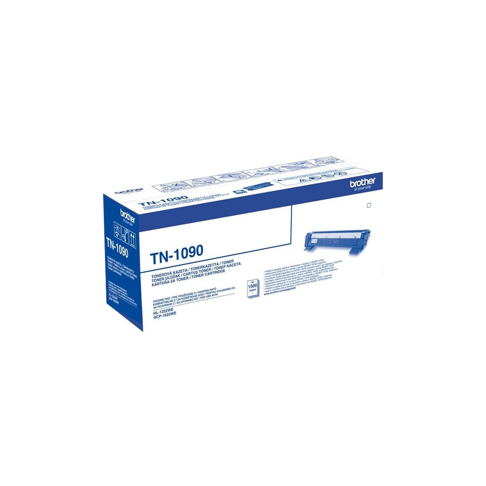 Produktbild för Brother TN1090 - svart - original - tonerkassett