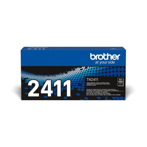 Brother Brother TN2411 - svart - original - tonerkassett