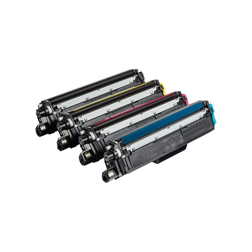 Produktbild för Brother TN243CMYK Value Pack - 4-pack - svart, gul, cyan, magenta - original - tonerkassett