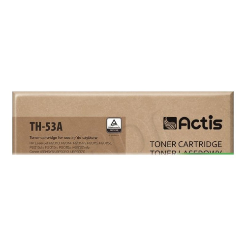 ACTIS Actis standard TH-53A - svart - kompatibel - tonerkassett (alternativ för: Canon CRG-715, HP 53A, HP Q7553A)