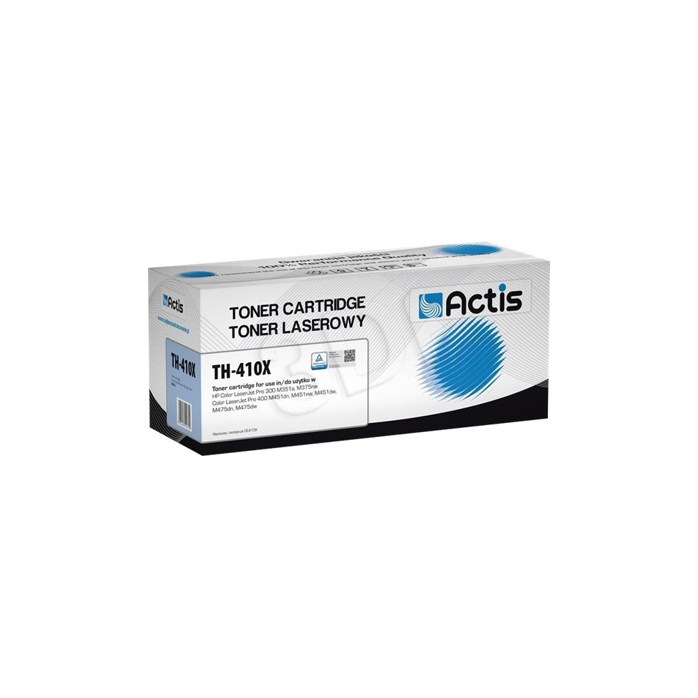 Produktbild för Actis standard TH-410X - svart - kompatibel - tonerkassett (alternativ för: HP CE410X)
