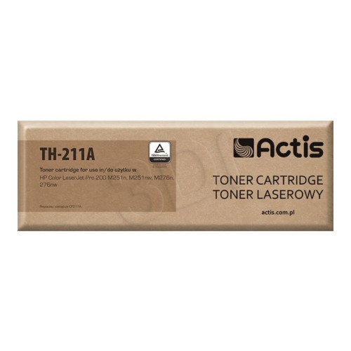 ACTIS Actis standard TH-211A - cyan - kompatibel - tonerkassett (alternativ för: Canon CRG-731C, HP 131A, HP CF211A)