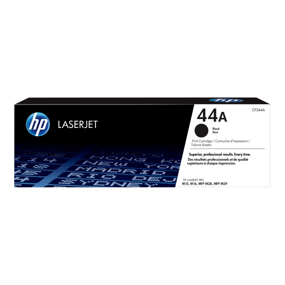 Produktbild för HP 44A - svart - original - LaserJet - tonerkassett (CF244A)