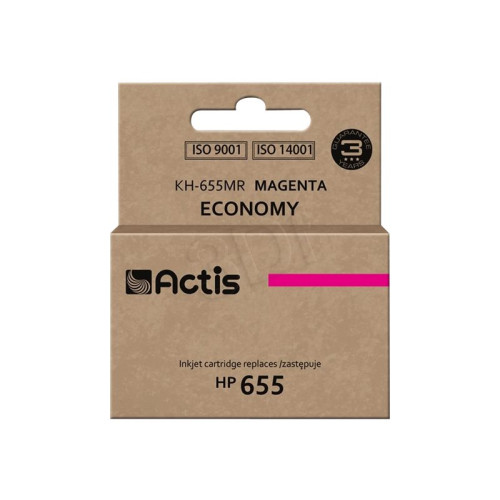 ACTIS Actis standard KH-655MR - magenta - kompatibel - rekonditionerad - bläckpatron (alternativ för: HP 655)