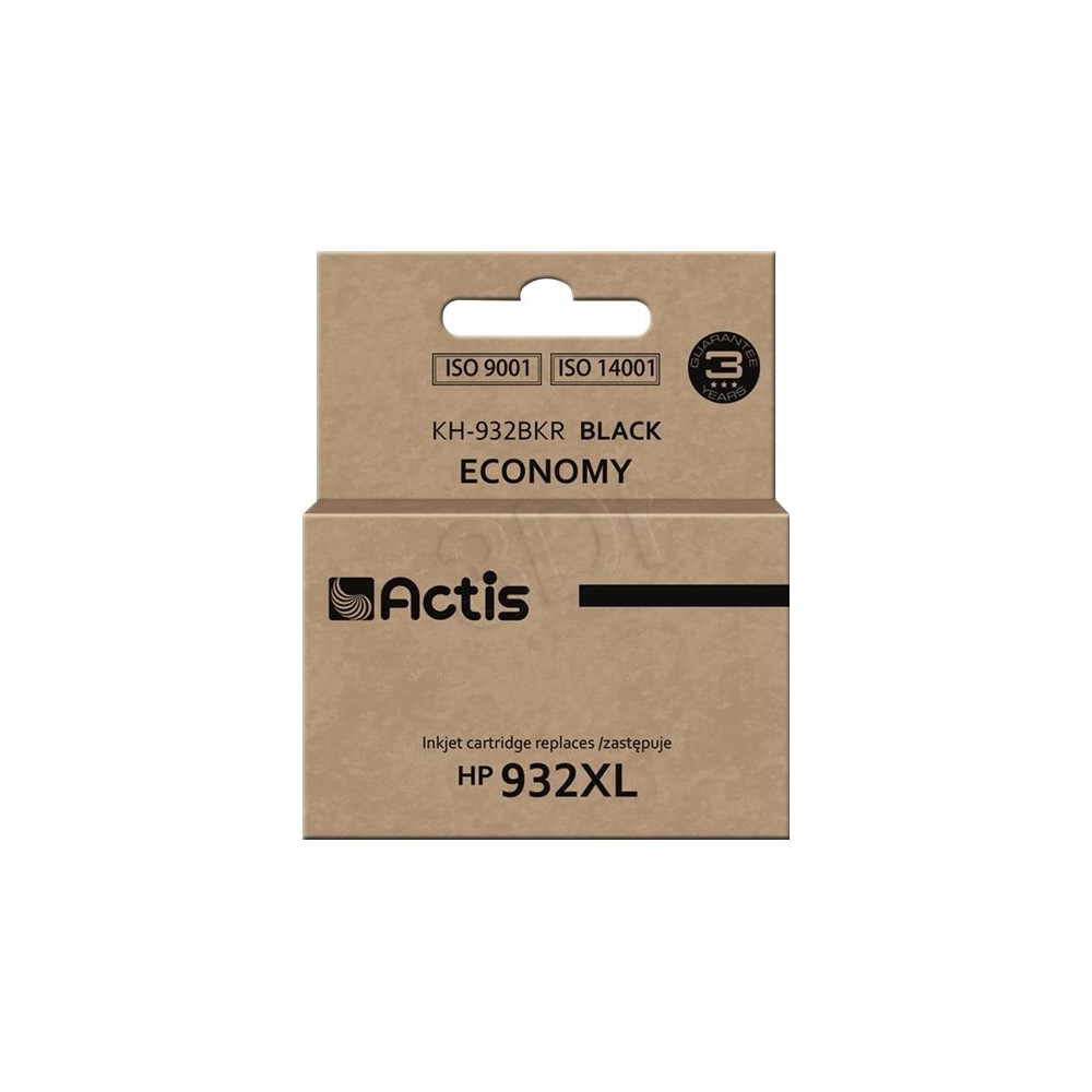 Produktbild för Actis standard KH-932BKR - XL - kompatibel - återanvänd - bläckpatron (alternativ för: HP 932XL, HP CN053AE)