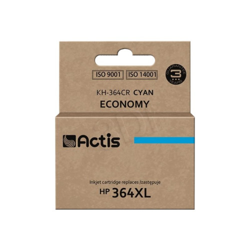 ACTIS Actis standard KH-364CR - cyan - kompatibel - återanvänd - bläckpatron (alternativ för: HP 364XL, HP CB323EE)