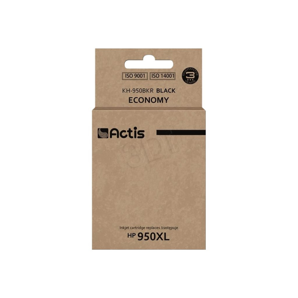 Produktbild för Actis standard KH-950BKR - XL - kompatibel - återanvänd - bläckpatron (alternativ för: HP 950XL, HP CN045AE)