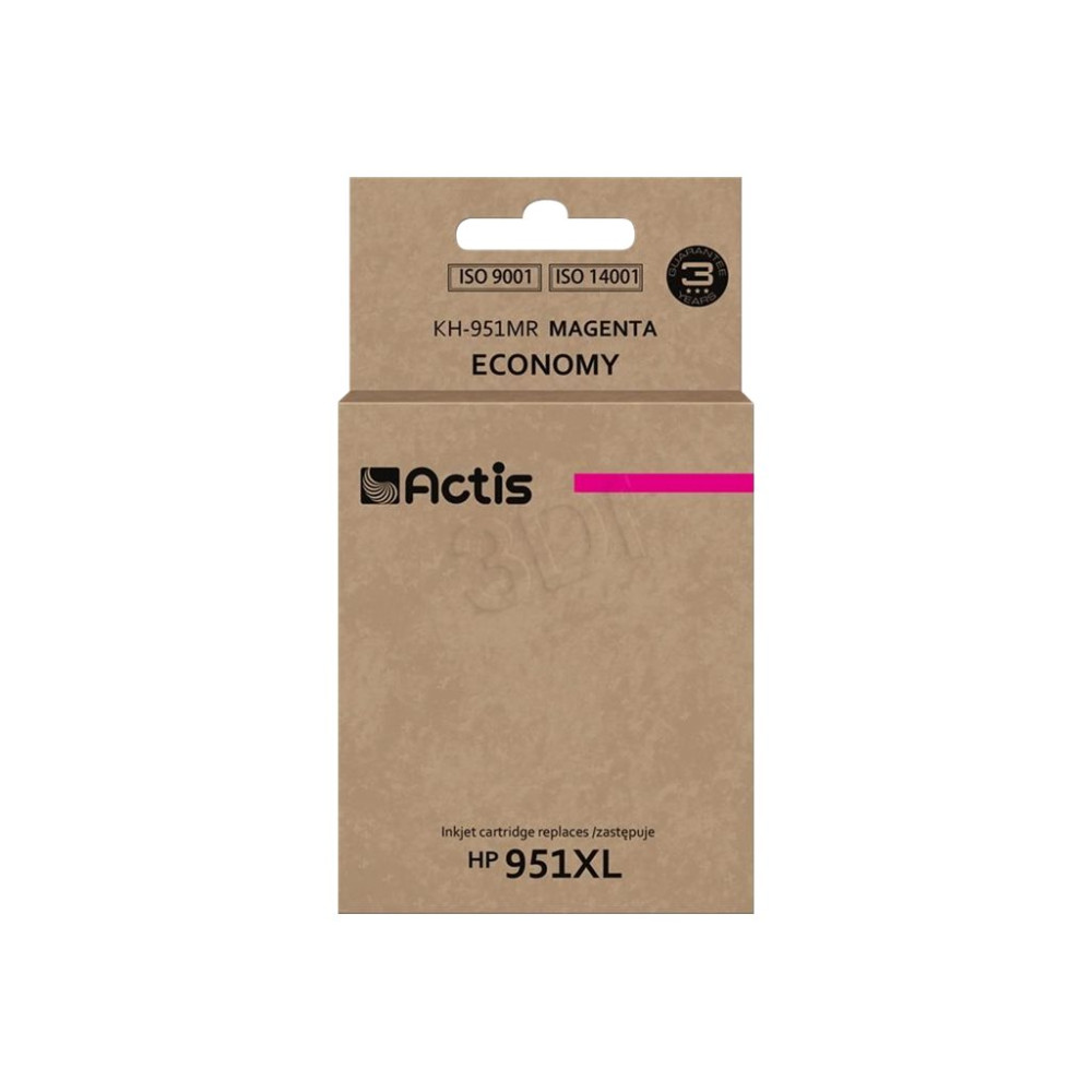Produktbild för Actis standard KH-951MR - XL - magenta - kompatibel - bläckpatron (alternativ för: HP 951XL, HP CN047AE)