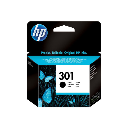 Hewlett-Packard HP 301 - svart - original - bläckpatron