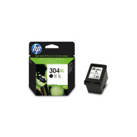 Produktbild för HP 304XL - Lång livslängd - svart - original - bläckpatron