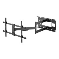 Produktbild för TECHly LED 300 monteringssats - justerbar arm med full rörlighet - för LCD-TV/välvd LCD-TV - svart