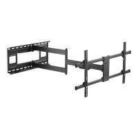 Produktbild för TECHly LED 300 monteringssats - justerbar arm med full rörlighet - för LCD-TV/välvd LCD-TV - svart