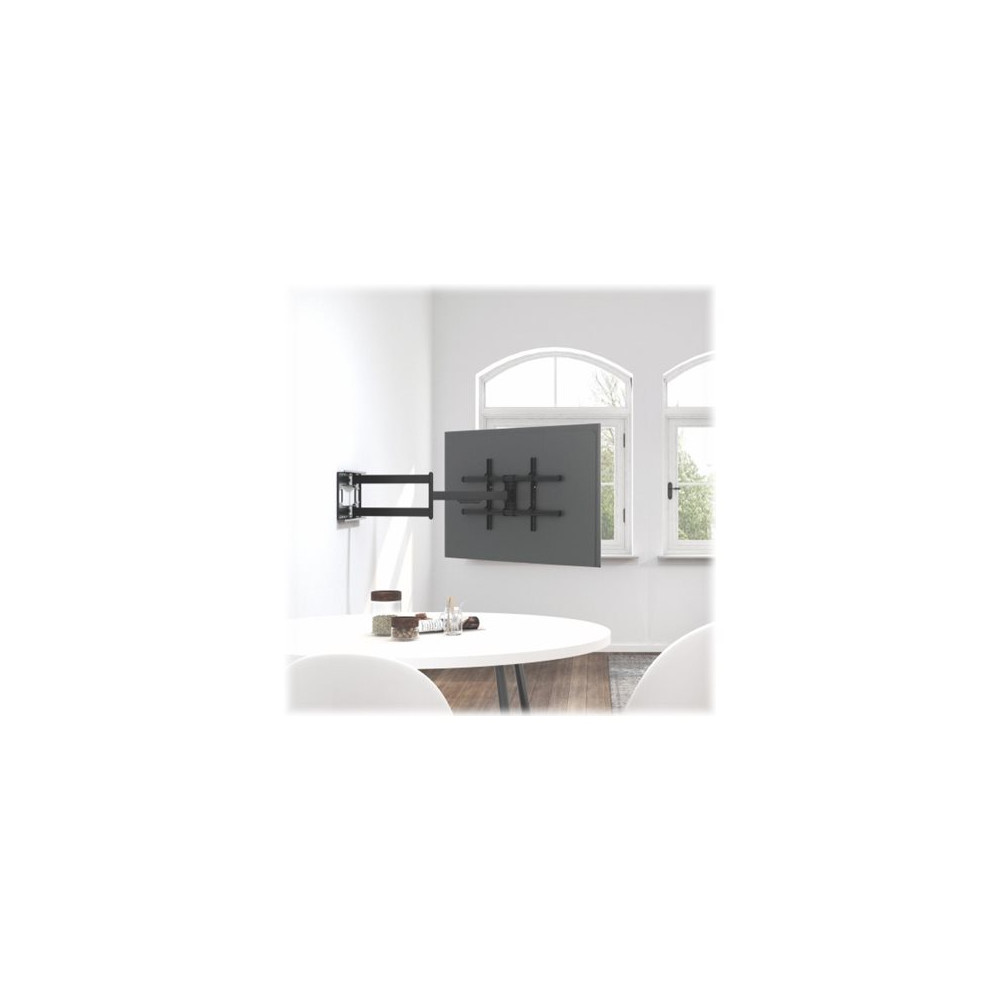 Produktbild för TECHly LED 300 monteringssats - justerbar arm med full rörlighet - för LCD-TV/välvd LCD-TV - svart