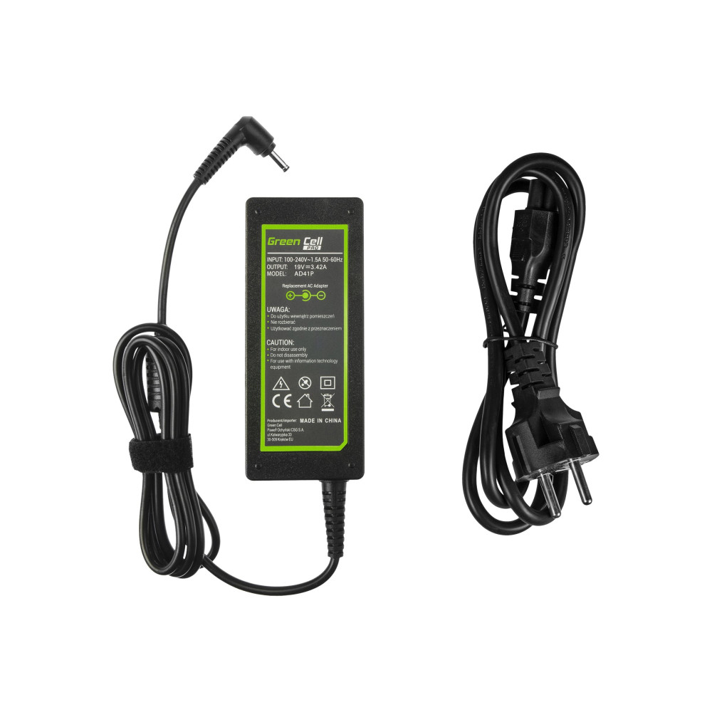 Produktbild för Green Cell PRO - strömadapter - 65 watt