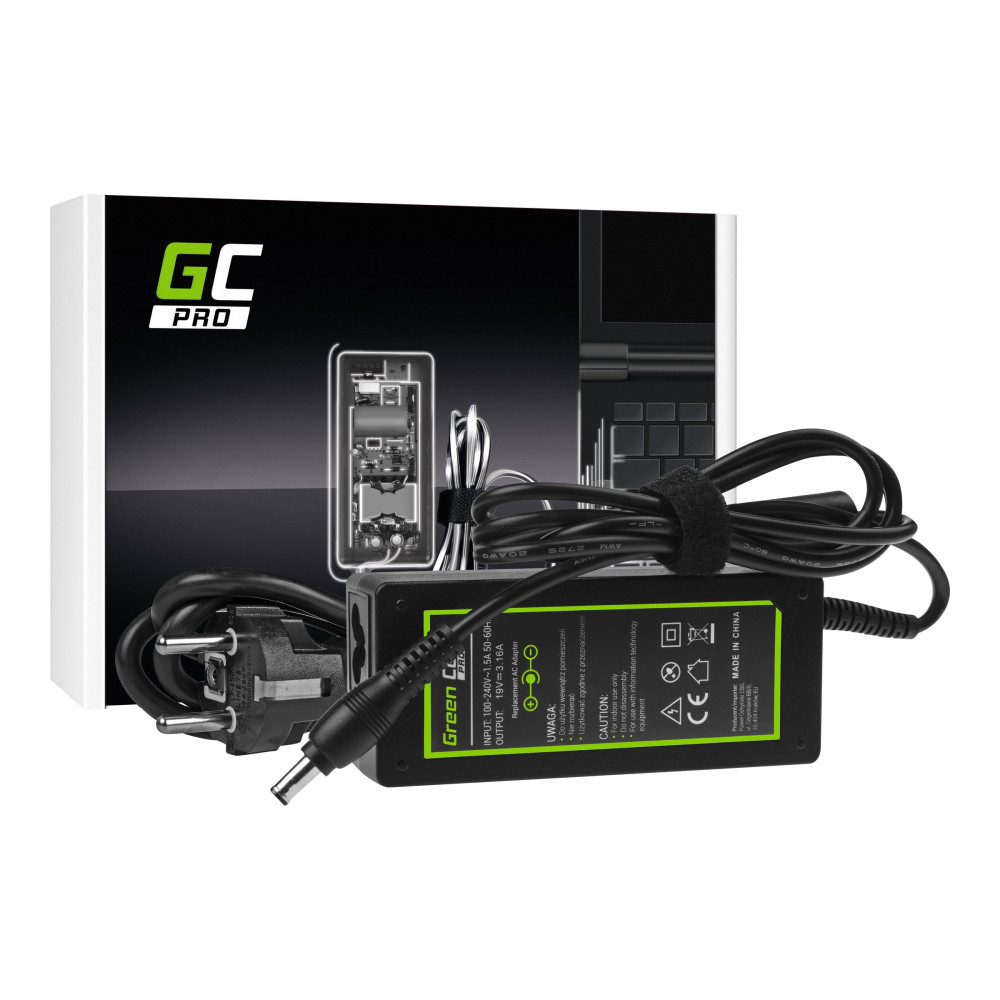 Produktbild för Green Cell PRO - strömadapter - 60 watt
