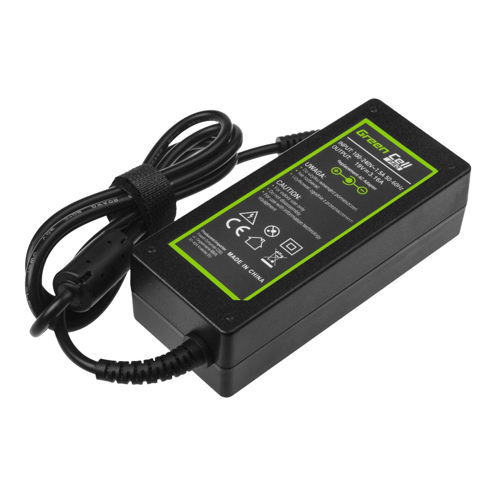 Produktbild för Green Cell PRO - strömadapter - 60 watt