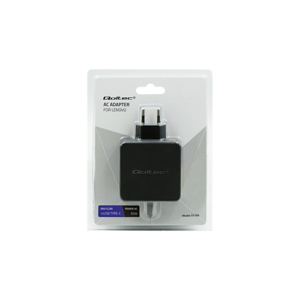Produktbild för Qoltec - strömadapter - 65 watt