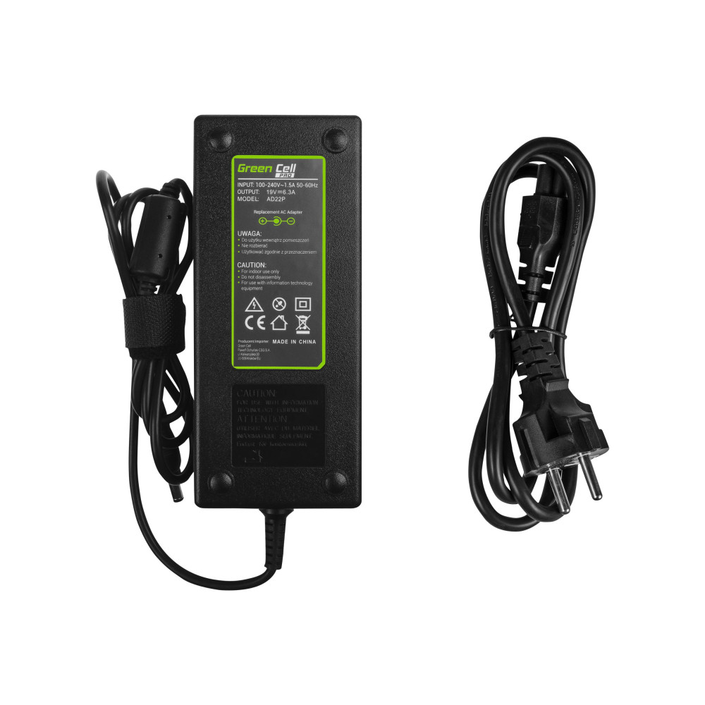 Produktbild för Green Cell PRO - strömadapter - 120 watt