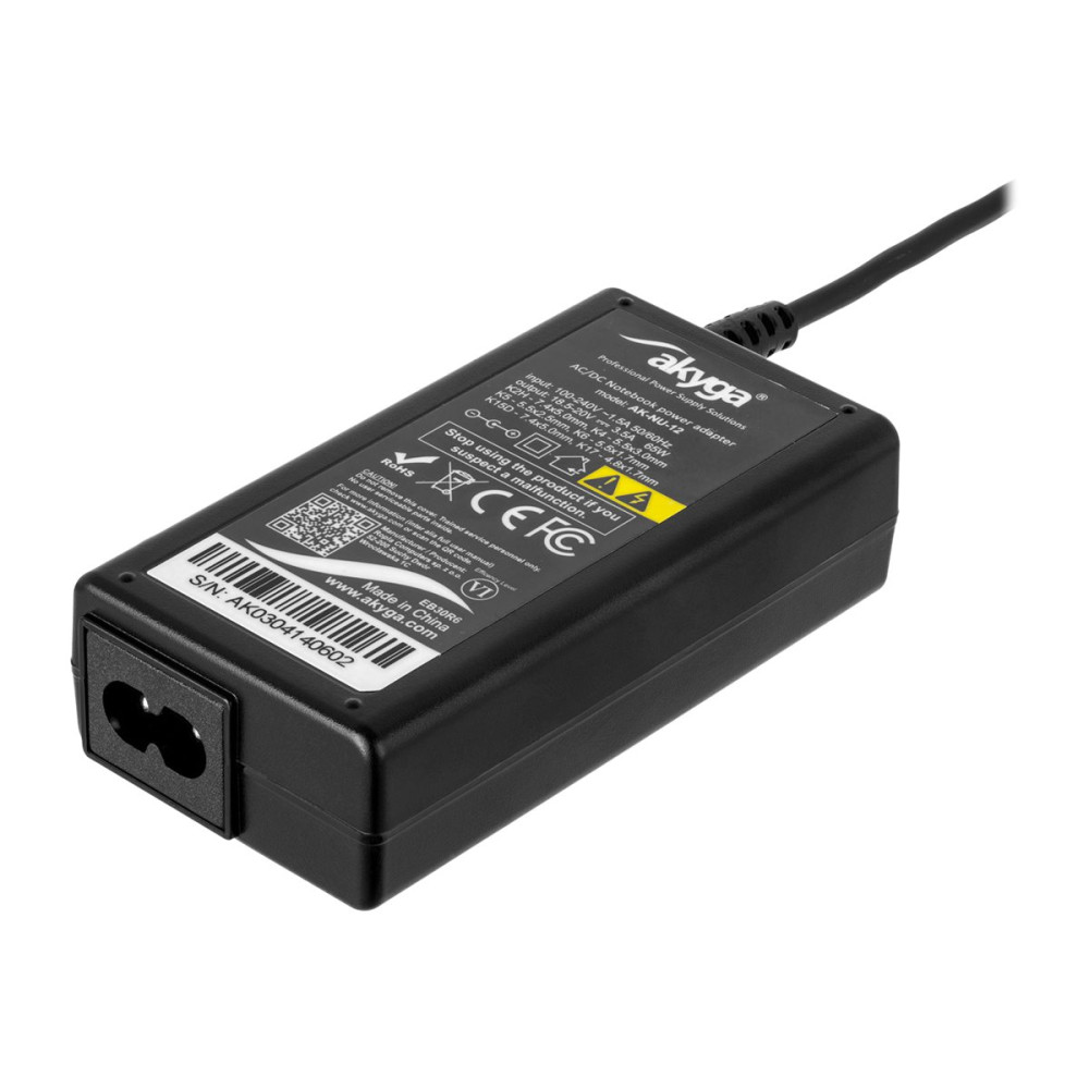 Produktbild för Akyga Universal Series AK-NU-12 - strömadapter - 65 watt