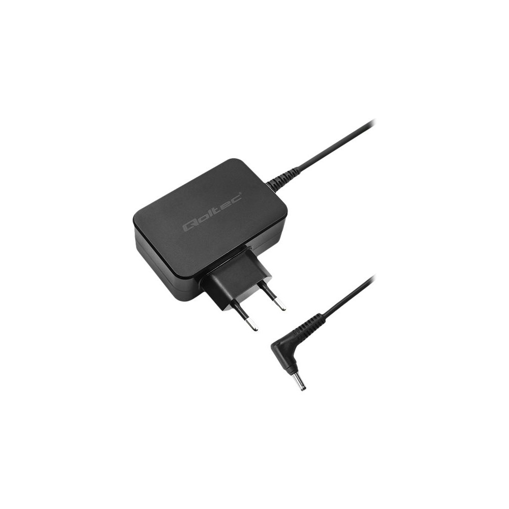 Produktbild för Qoltec - strömadapter - 20V, 3.25A, 4.0x1.7 kontakt - 65 watt