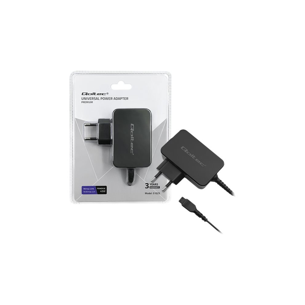 Produktbild för Qoltec - strömadapter - 45 watt
