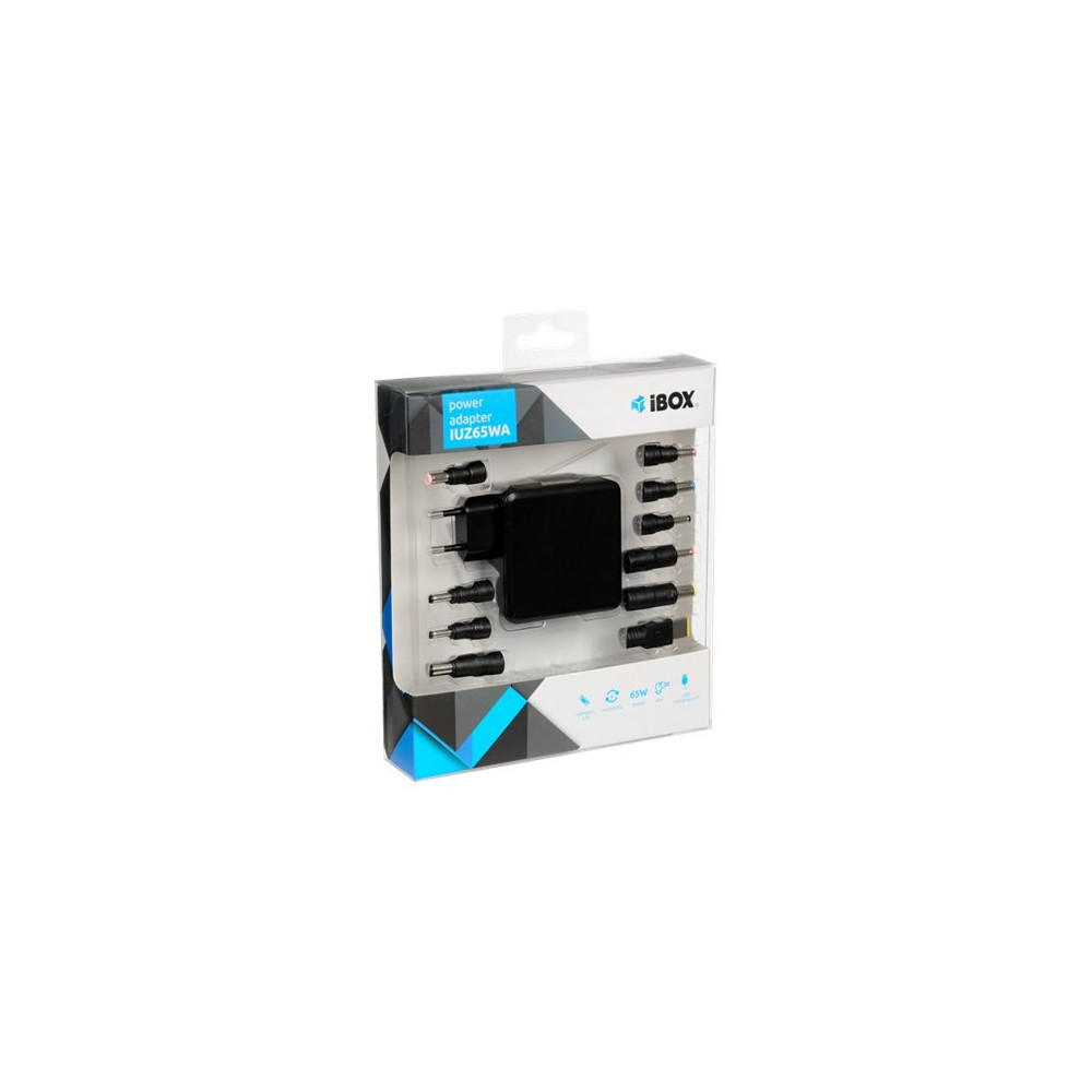 Produktbild för iBOX IUZ65WA - strömadapter - 65 watt