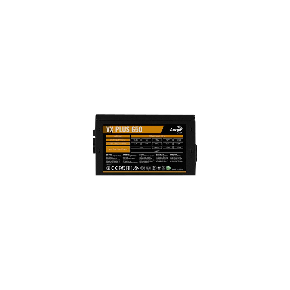 Produktbild för AeroCool Value Series VX PLUS 650 - nätaggregat - 650 watt