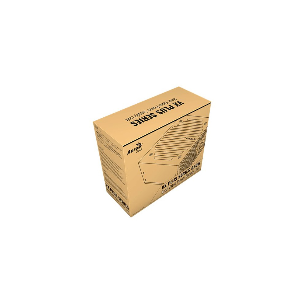 Produktbild för AeroCool Value Series VX PLUS 650 - nätaggregat - 650 watt