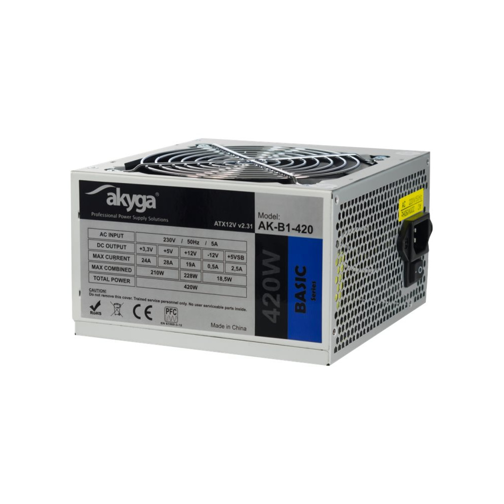 Produktbild för Akyga AK-B1-420 - nätaggregat - 420 watt