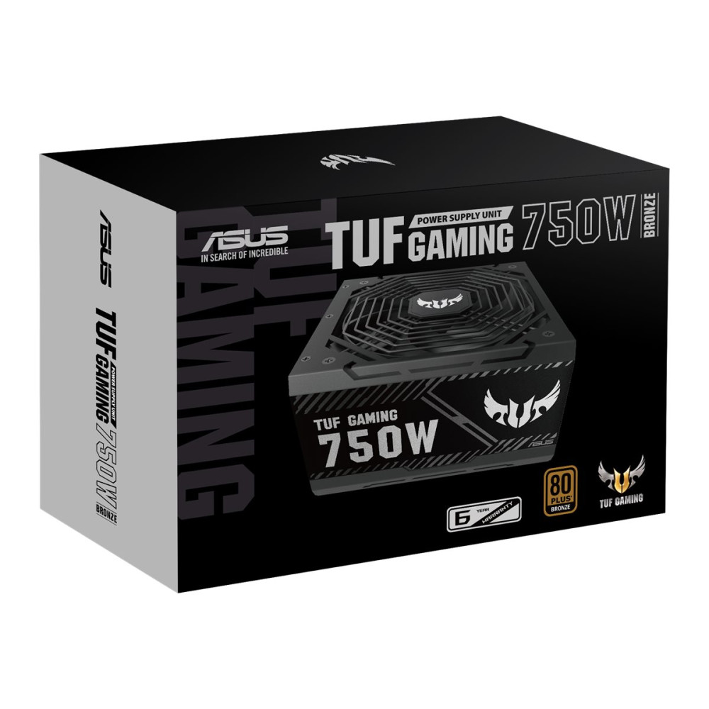 Produktbild för ASUS TUF-GAMING-750B - nätaggregat - 750 Watt