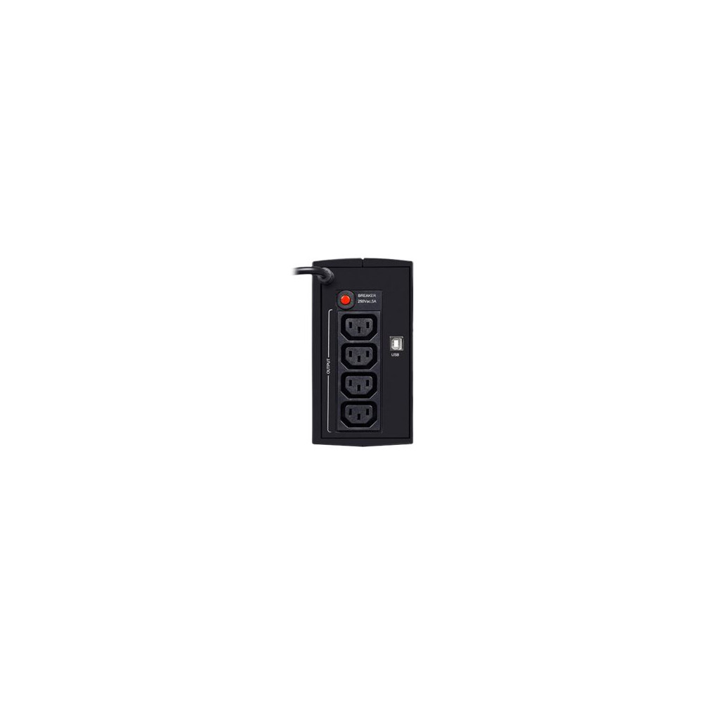 Produktbild för EVER DUO 550 AVR - UPS - 330 watt - 550 VA - Bly-syra