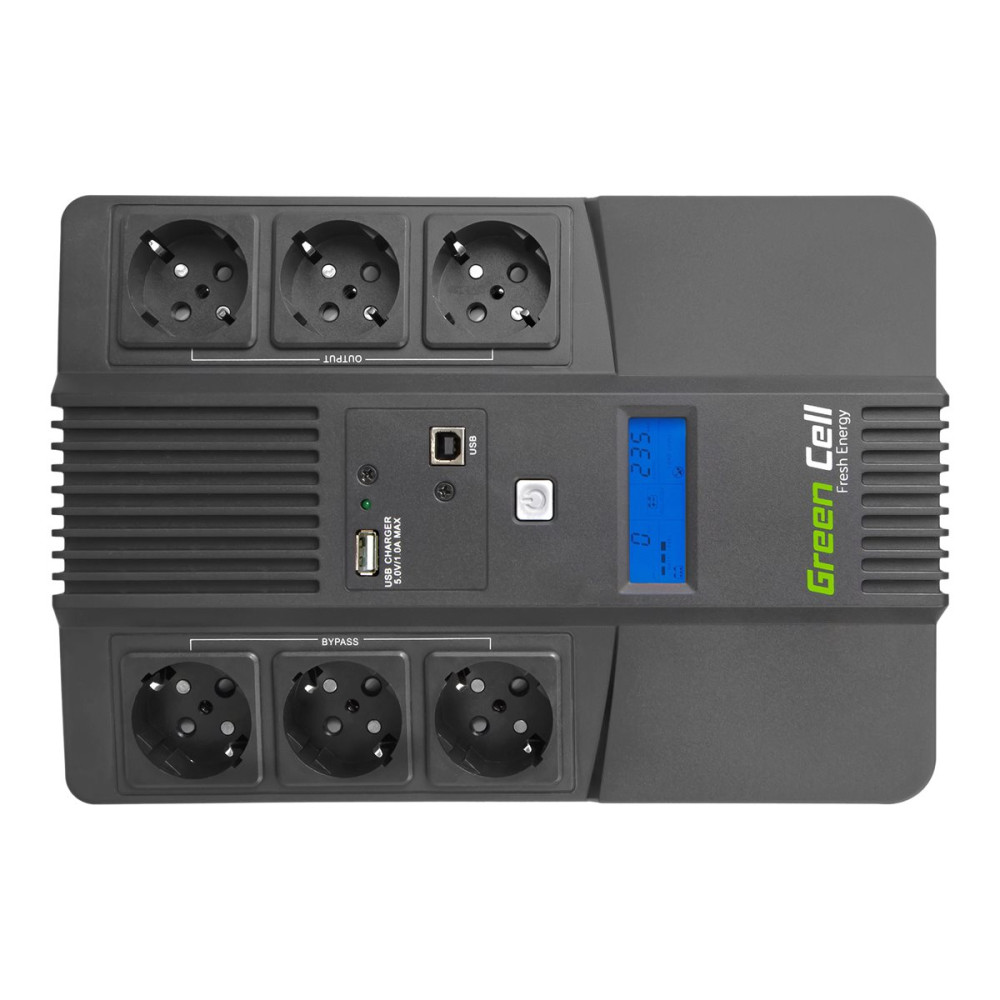 Produktbild för Green Cell AiO - UPS - 480 watt - 800 VA