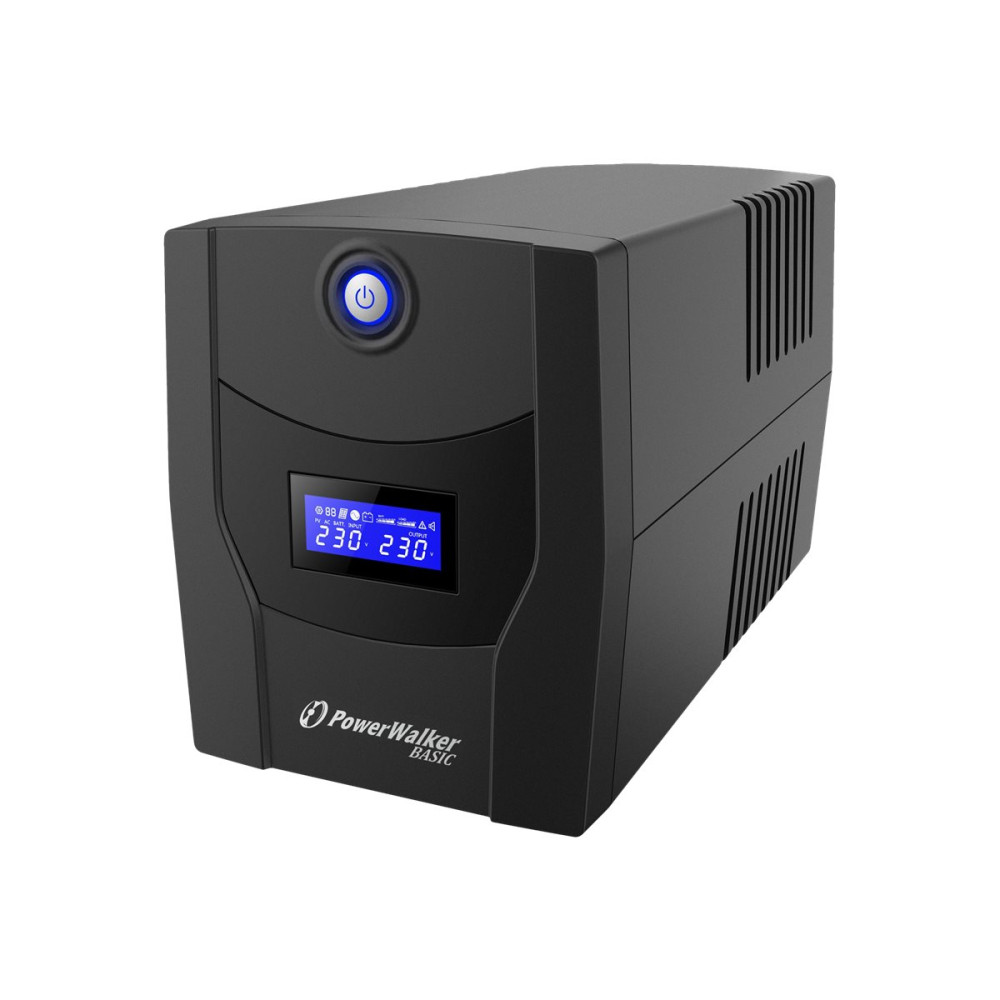 Produktbild för PowerWalker Basic VI 1500 STL FR - UPS - 900 watt - 1500 VA