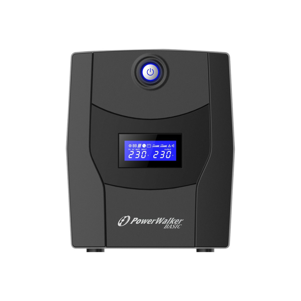 Produktbild för PowerWalker Basic VI 1500 STL FR - UPS - 900 watt - 1500 VA