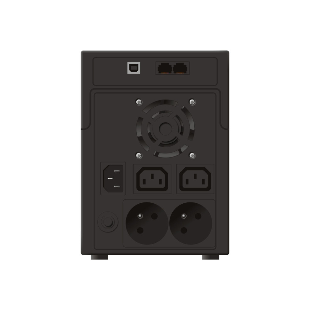 Produktbild för PowerWalker VI 2200 LCD/FR - UPS - 1200 watt - 2200 VA
