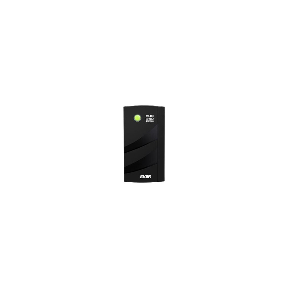 Produktbild för EVER DUO 850 AVR USB - UPS - 550 watt - 850 VA - Bly-syra - 5 Ah